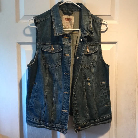 Mossimo Supply Co. Jackets & Blazers - Mossimo Jean vest